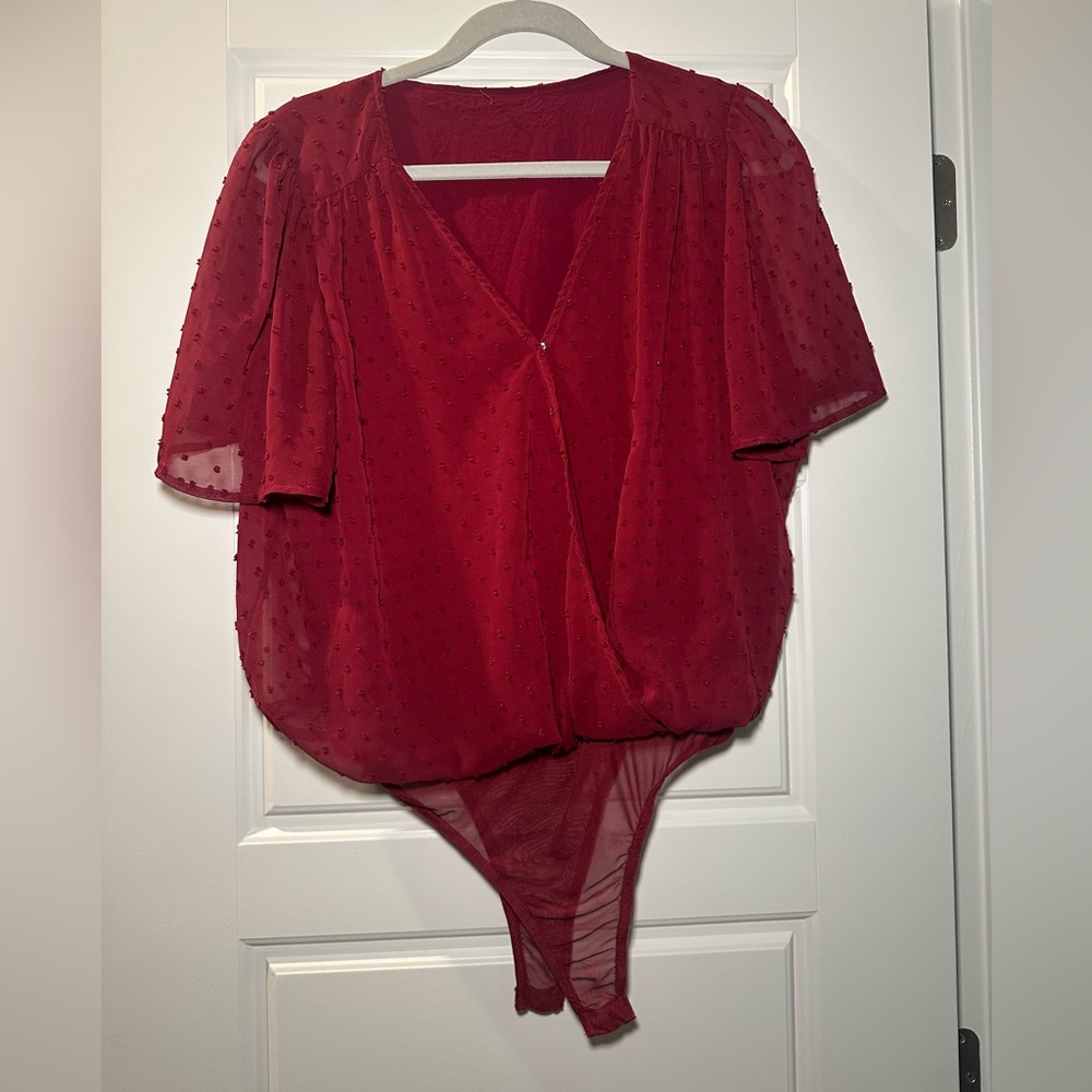 Maroon Bodysuit
